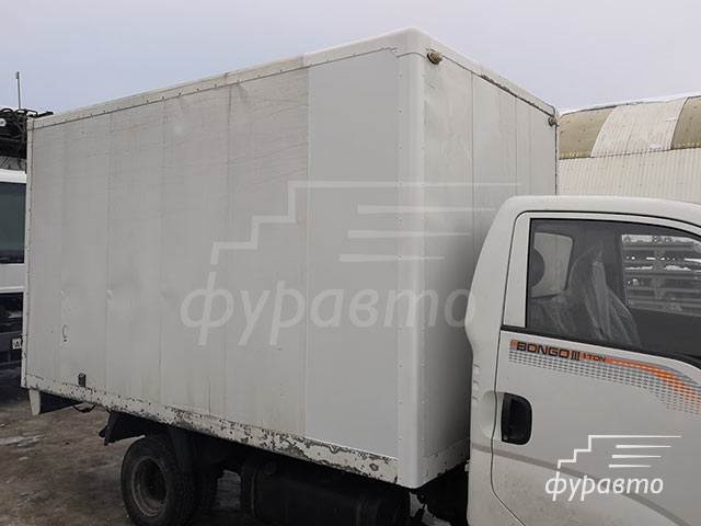 готовый фургон после замены панели